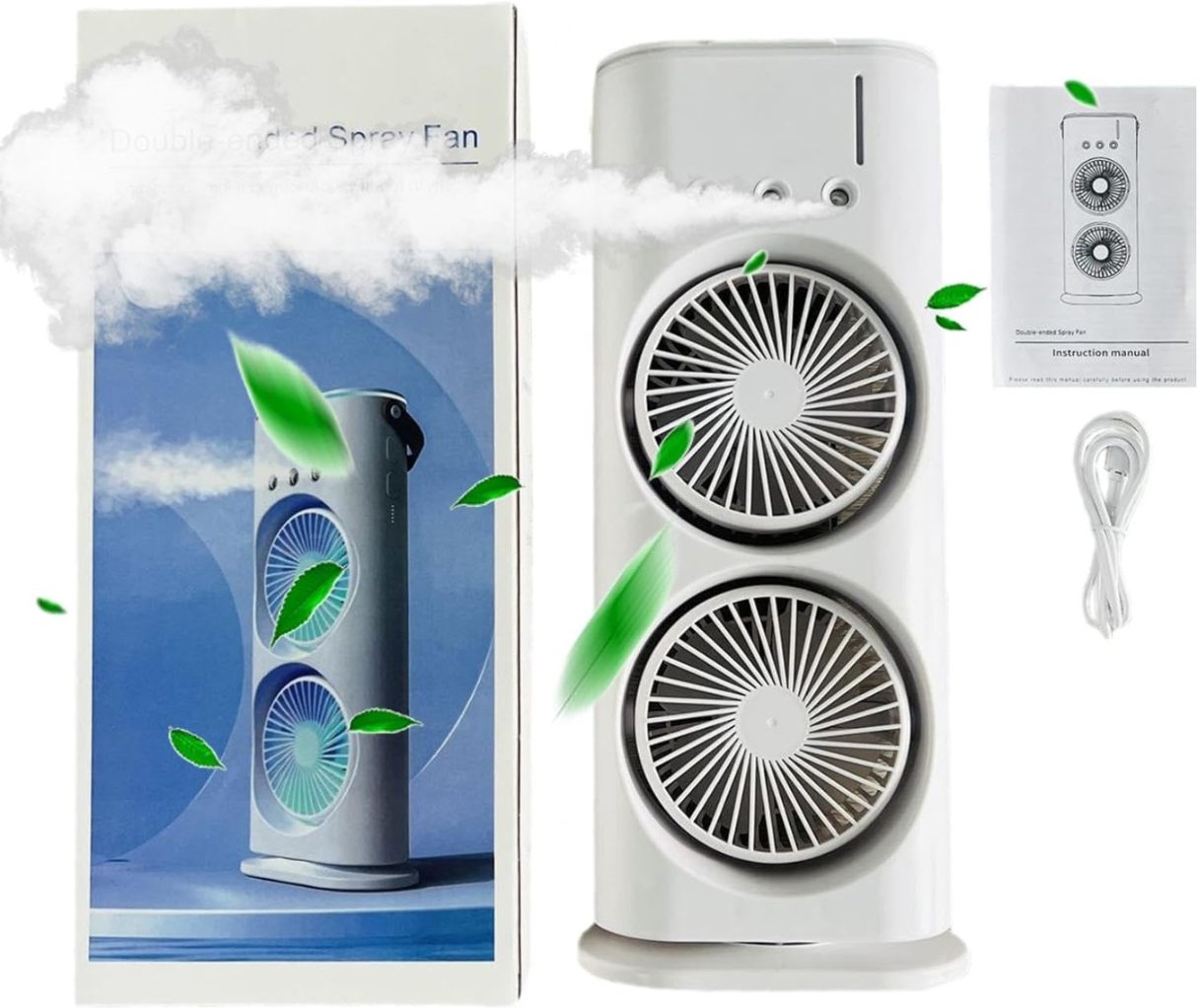 Double Ended Spray Cool Fan