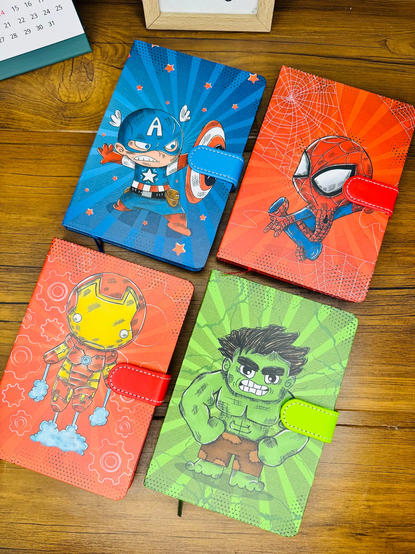 Avengers Magnetic Diary