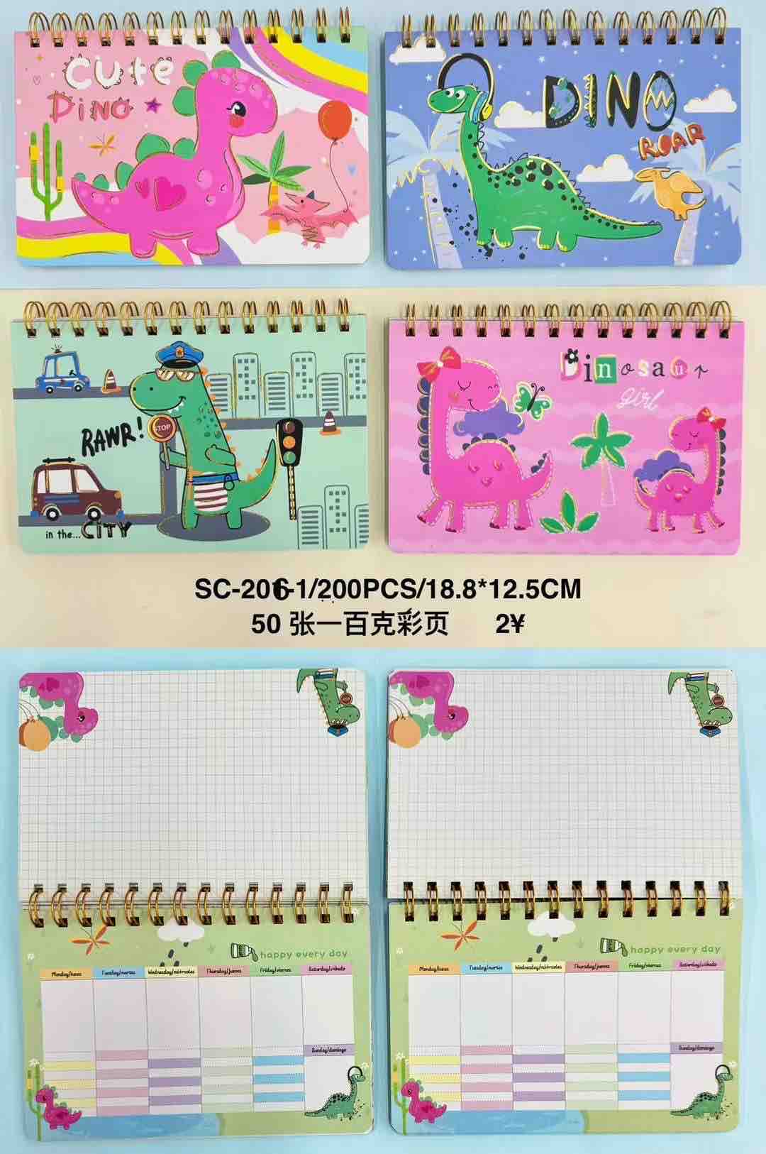 Diaries & Stickers