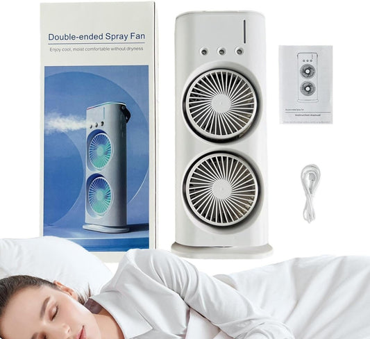 Double Ended Spray Cool Fan