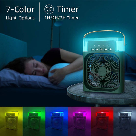Mini Cooling Fan with spray