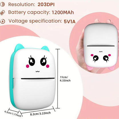 Mini Printer (2 Rolls Free)