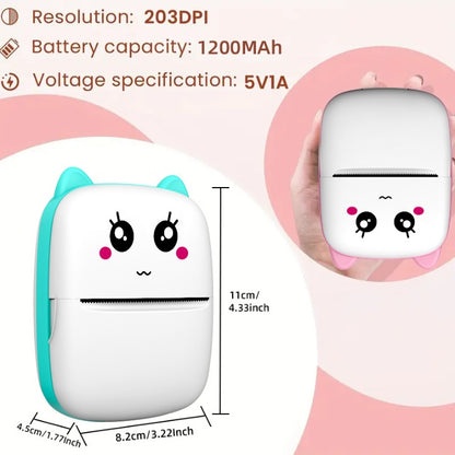 Mini Printer (2 Rolls Free)