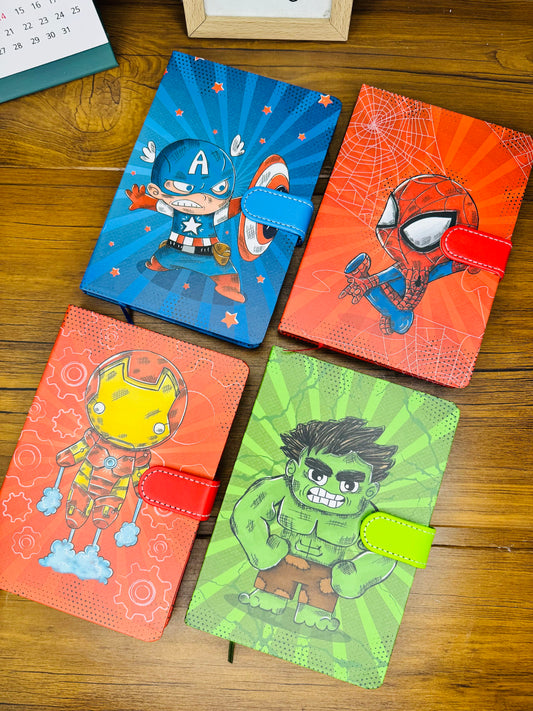 Avengers Magnetic Diary