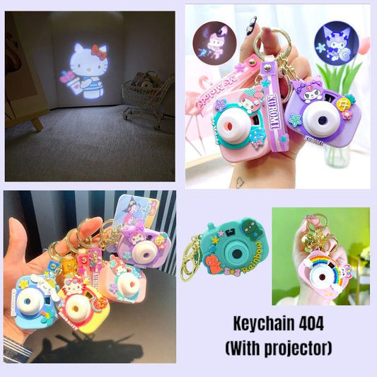 Camera Projector Keychain