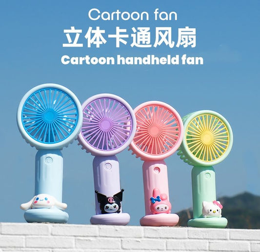 Cartoon handheld fan