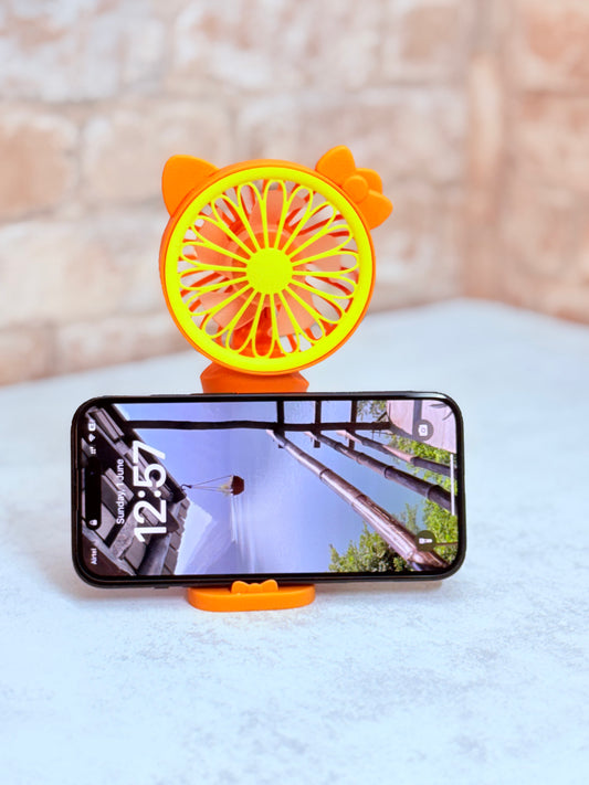 Pookie Handy Fan with mobile stand