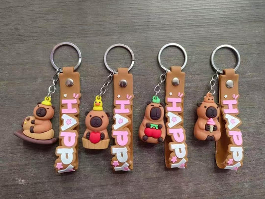 Capybara Keychain Small