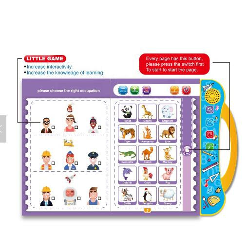 Intelligent Book With Voice